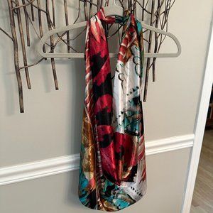 Halter Silk Top, Remain